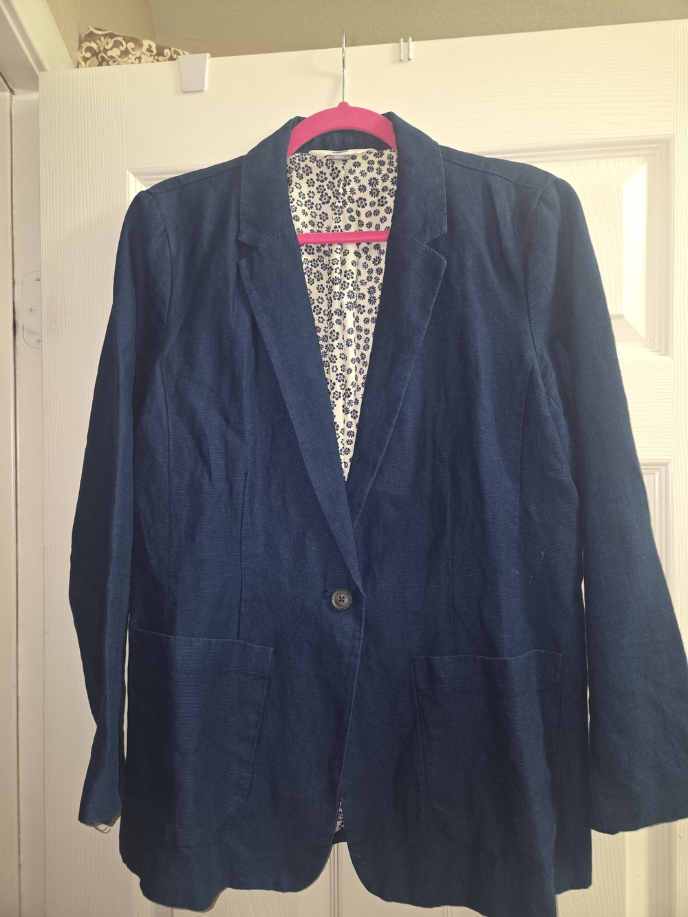 Single-Button Blazer